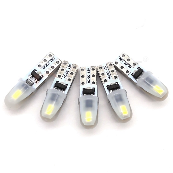 Bec T5 2LED-3014 12V Canbus Nonpolar 40 Lumen Culoare Alb JSUN31 170221-11